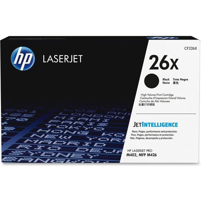 HP Inc. / Hewlett-Packard Crtdg Lsr 26X BK Hy HEWCF226X
