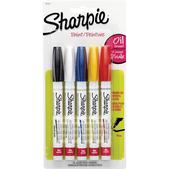 Sharpie / Expo / Prismacolor / Sanford Newell Brands / Sanford Sharpie / Expo / Prismacolor / Marker Oil Based Fn Assorted 5 Count SAN37371PP