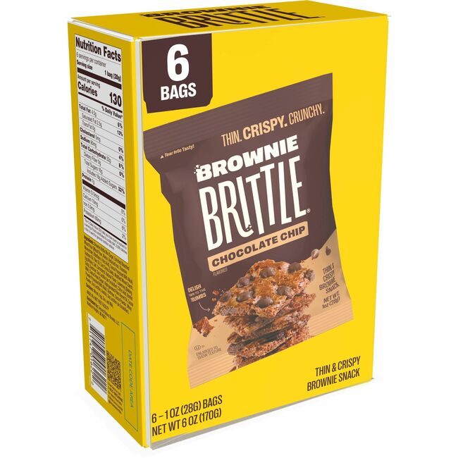 Kar's Nuts Brittle Brownie Chocochip 1OZ KAR01622