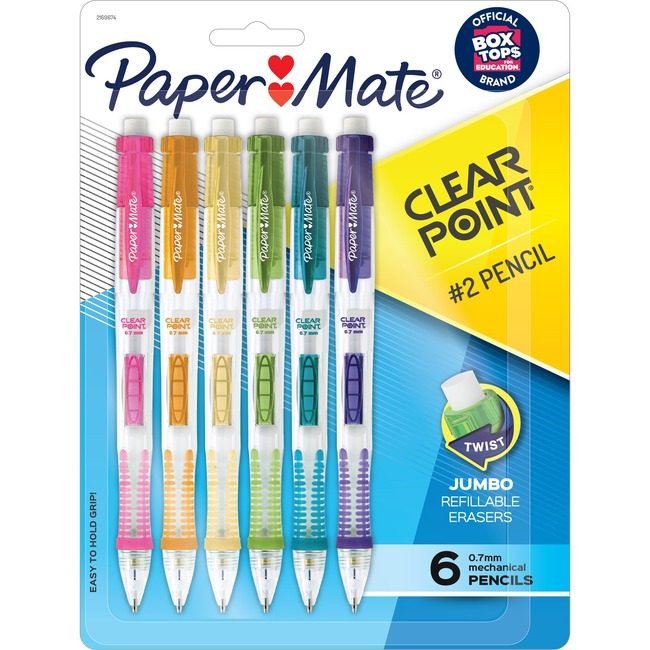 Newell Brands Paper Mate Pencil Mch Clrpnt .7MM 6 Count PAP2169674