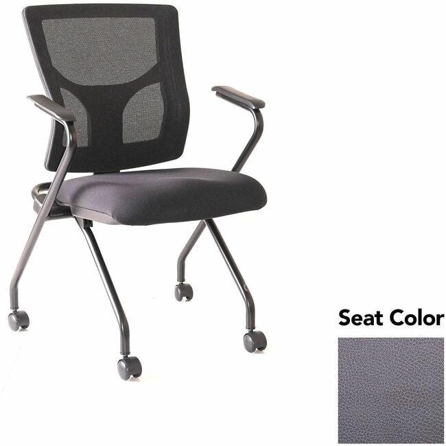 Lorell Chair Train W/Arm Carbon LLR62019101