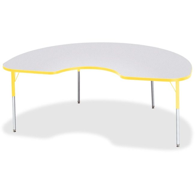 Jonti-Craft, Inc. Table Kidney 48X72 Gy/Yw JNT6423JCA007
