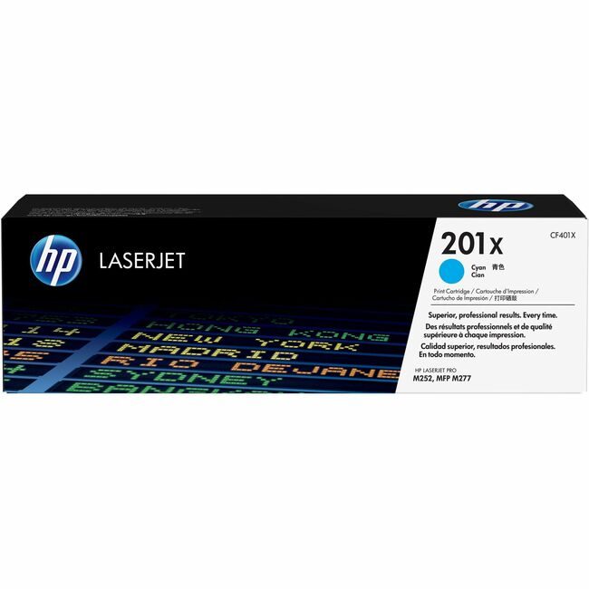 HP Inc. / Hewlett-Packard Crtdg Toner Cyn ORIG HP201X HEWCF401X