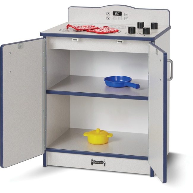 Jonti-Craft, Inc. Stove Play Kitchen Navy JNT2409JCWW112