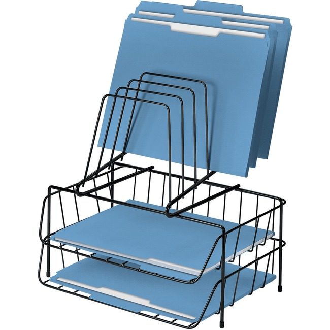 Fellowes Brands Tray DBLW/6COMP STEP FILE FEL72391