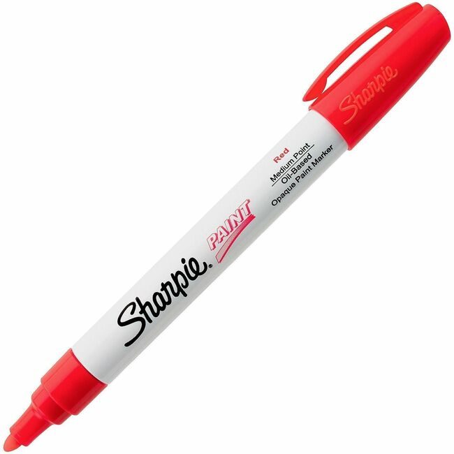 Sharpie / Expo / Prismacolor / Sanford Newell Brands / Sanford Sharpie / Expo / Prismacolor / Marker Paint Oilbase Medium Red SAN35550