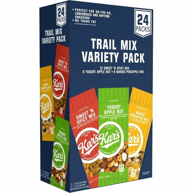Kar's Nuts Pack Variety Trail Mix Snacks KAR08363