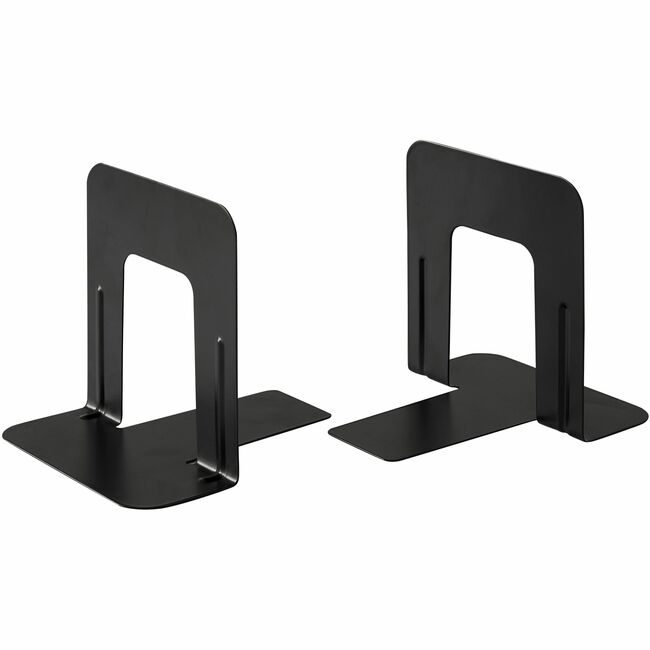 Business Source Bookend Standard Base Black BSN42550