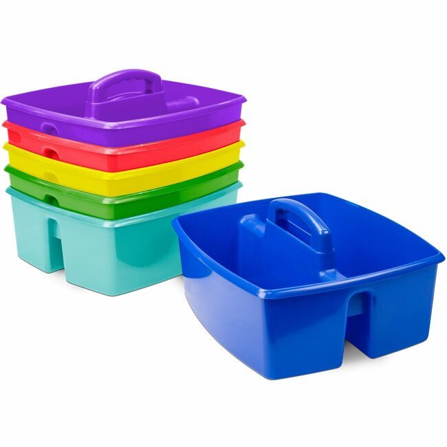 Storex Caddy Large Assorted 6 Count STX00948U06C