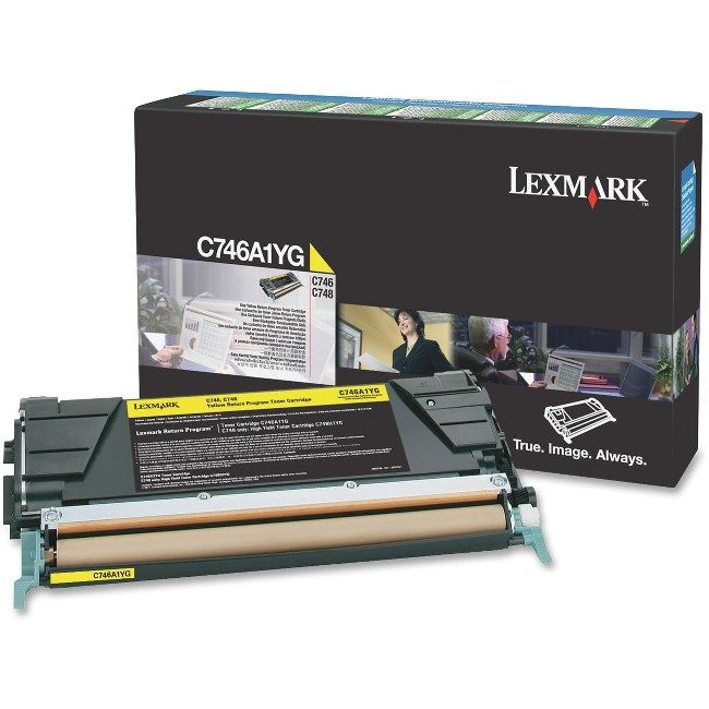 Lexmark International Crtdg Toner C746 C748 Yw 7K LEXC746A1YG