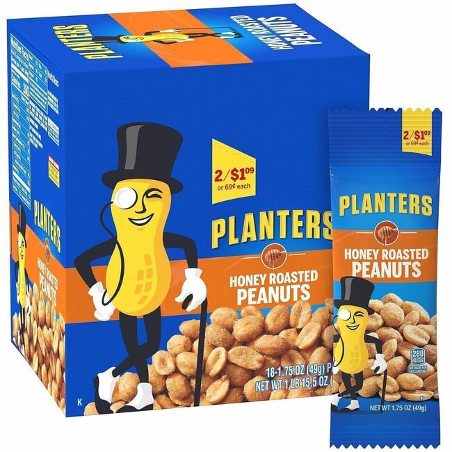 Varies / verify SKU SKU-LEVEL VERIFICATION REQUIRED Food Plntrs Hny Pnts 18 Count GRR20900625