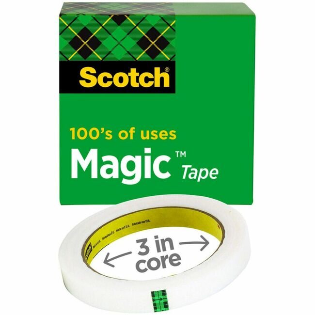 3M Company Tape Roll Trans 72YDX1"W MMM81012592