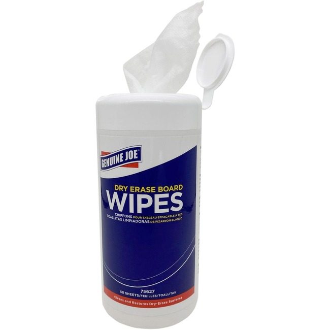 Genuine Joe Wipe Board Dryerase 50 GJO75627