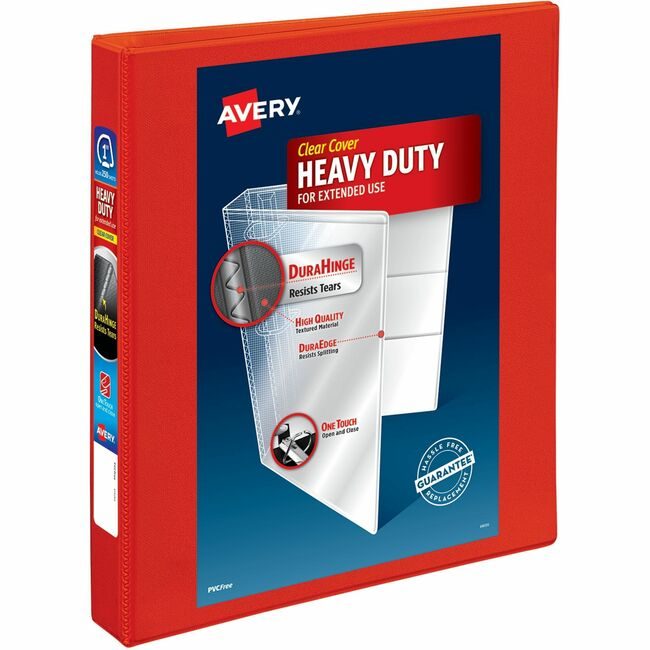 Avery Products Corporation Binder View Hd Ezd 1" Red AVE79170CT