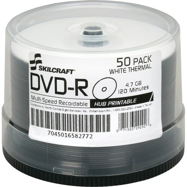 Varies / verify SKU SKU-LEVEL VERIFICATION REQUIRED Spindle Dvd-R Laser 50 Pack NSN6582772