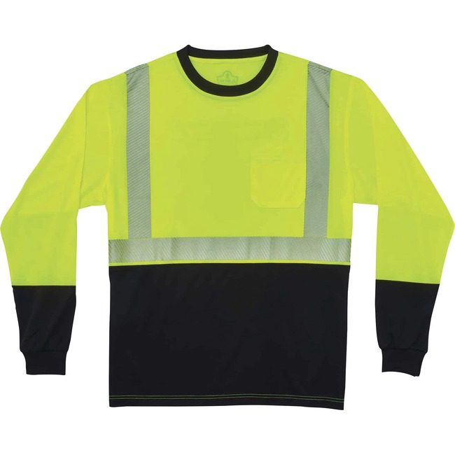 Ergodyne T-Shirt Long Sleeve M Lime EGO22633