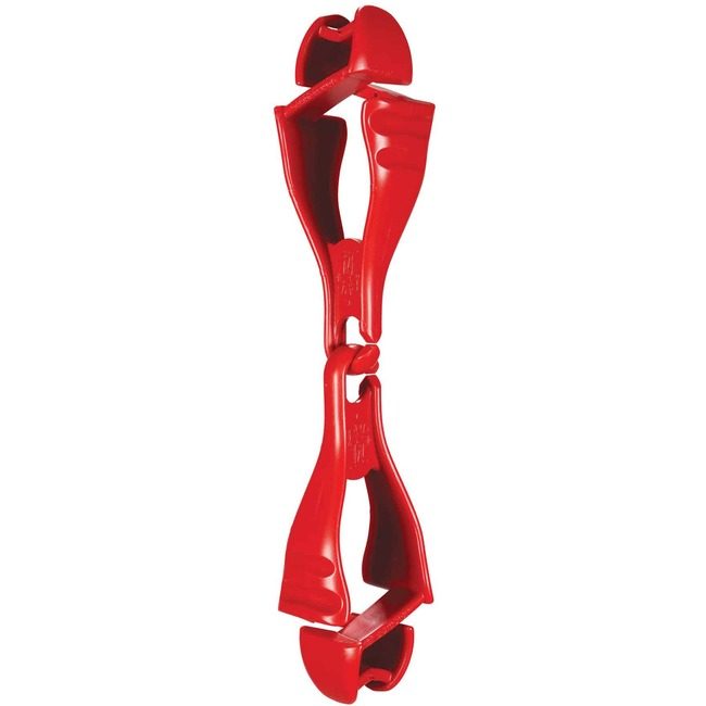 Ergodyne Glove Clip-Dual Clip Red EGO19113