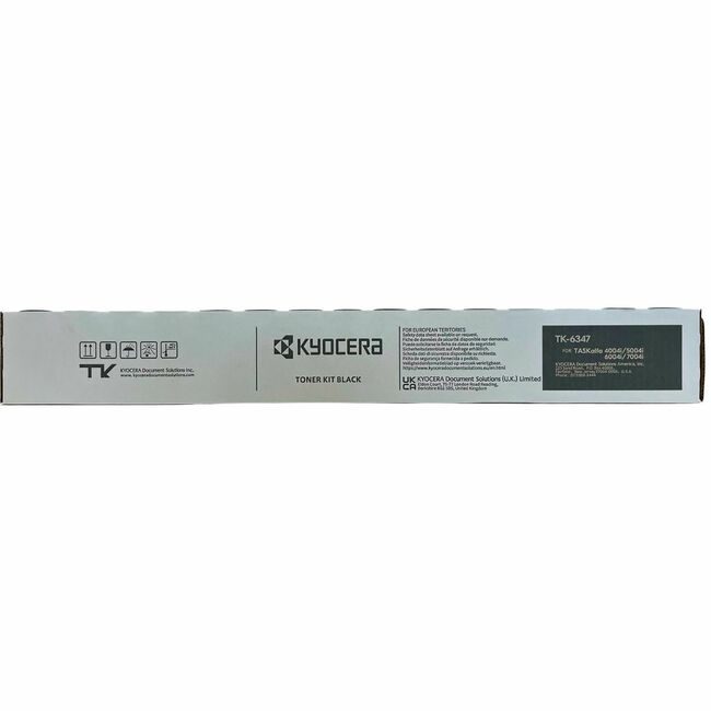 Kyocera Document Solutions Crtdg Toner Black 7004I 6004I KYOTK6347