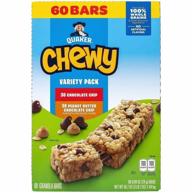 Varies / verify SKU SKU-LEVEL VERIFICATION REQUIRED Food Quaker Bars 6OCT GRR22000434