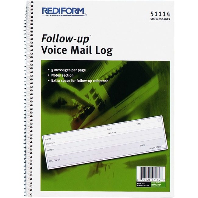 Dominion Blueline, Inc. Schneider Vizz Book Log Vm Followup We RED51114