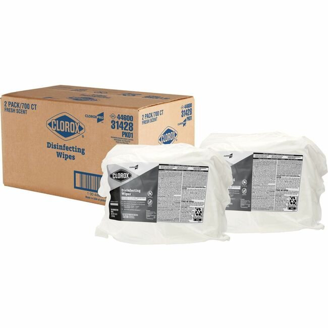 CloroxPro / Clorox The Clorox Company CloroxPro / Wipes Disinfecting Cmrcl CLO31428CT