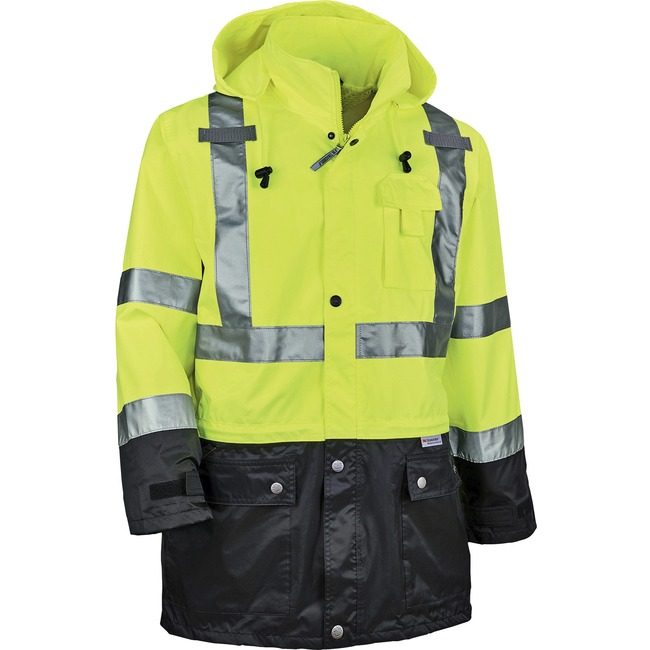 Ergodyne Rain Jacket XL Lime EGO25325