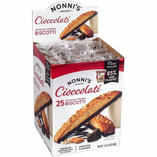 Varies / verify SKU SKU-LEVEL VERIFICATION REQUIRED Food Biscotti 25 Count GRR20900322