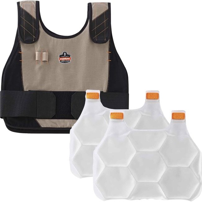 Ergodyne Vest Kit Cooling S/M Khaki EGO12200