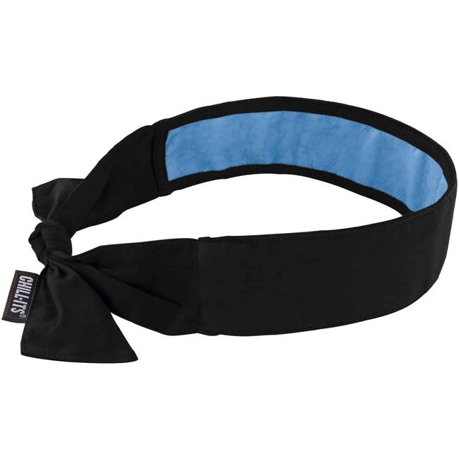Ergodyne Bandana Cooling-Tie Black EGO12565
