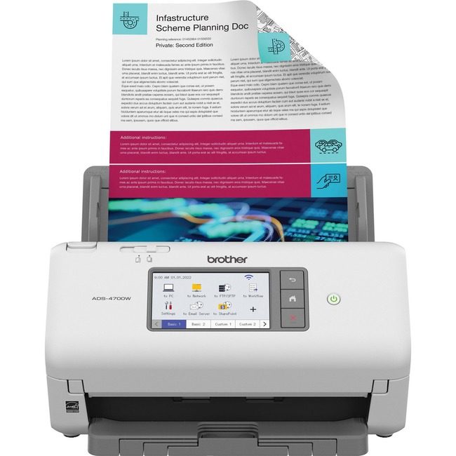 Brother International Scanner Desktop Professionl BRTADS4700W