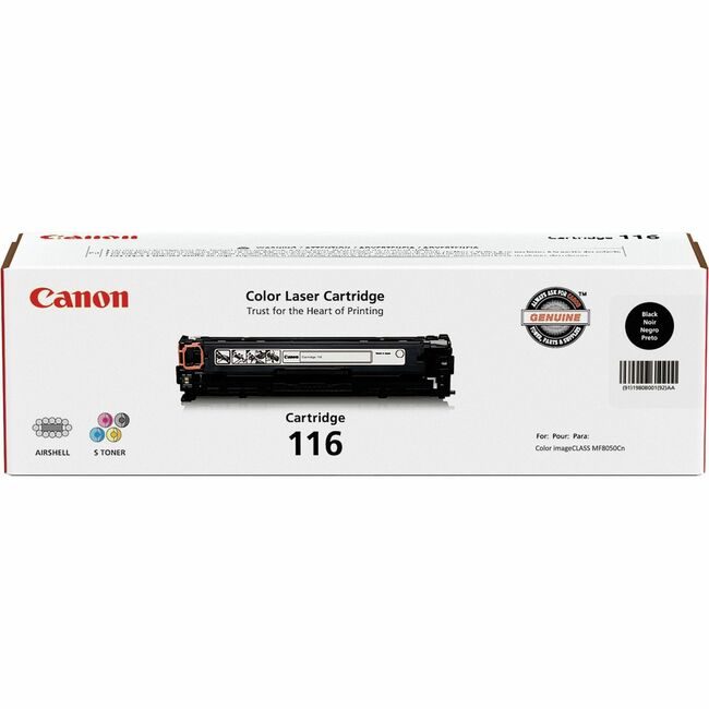 Canon U.S.A. Crtdg Laser Black CNMCRTDG116-BK