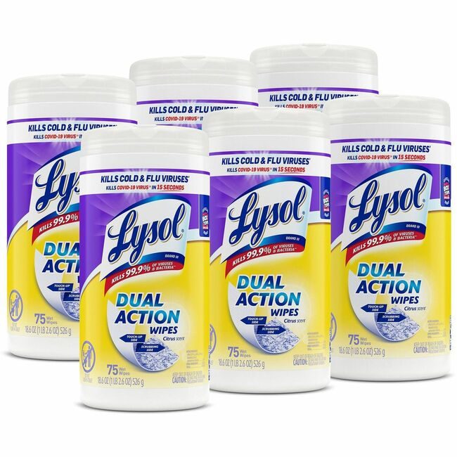 Reckitt Lysol / Resolve / Air Wick / Easy-Off / product-specific Wipe Disinfect Action Dual RAC81700CT