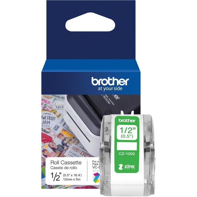 Brother International Label Roll 12MMX5M Clear BRTCZ1002