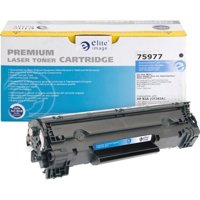 Elite Image Crtdg Lsr HP 83A Black ELI75977