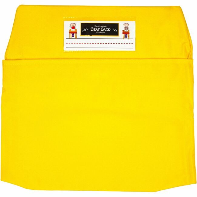 The Original Seat Sack Company Pocket Chair 19IN 25 Pack Yellow SSK19194