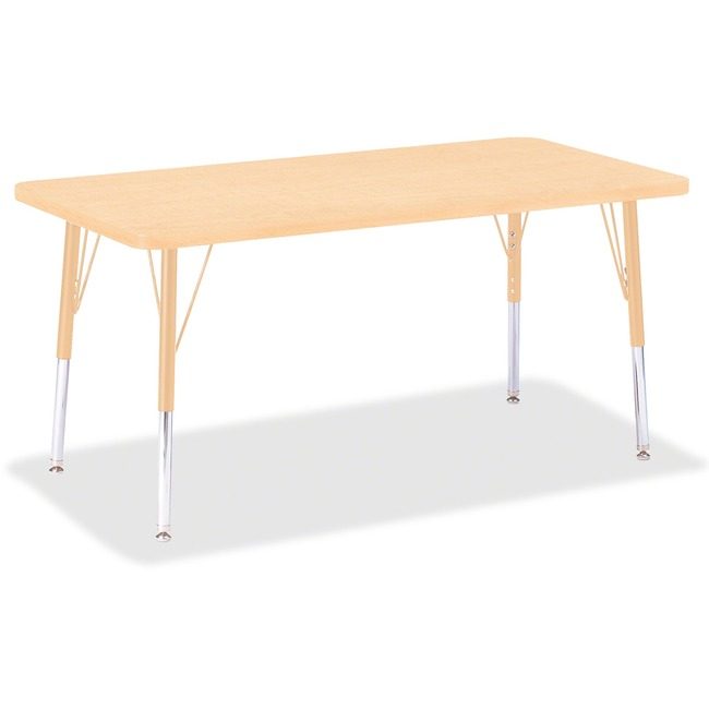 Jonti-Craft, Inc. Table Rectangle 24X48 Maple JNT6403JCE251