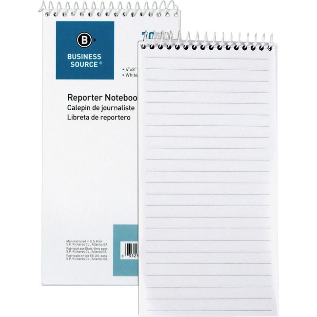 Business Source Notebook Reporter 4X8 We BSN10972