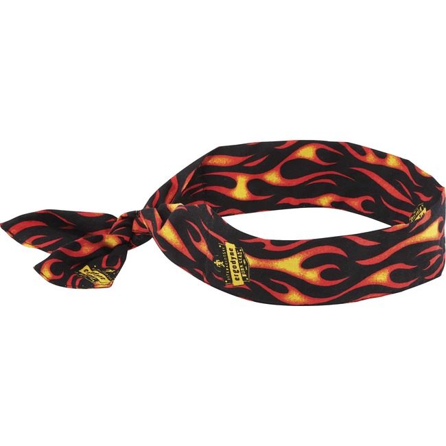Ergodyne Bandana Cooling-Tie Flames EGO12341