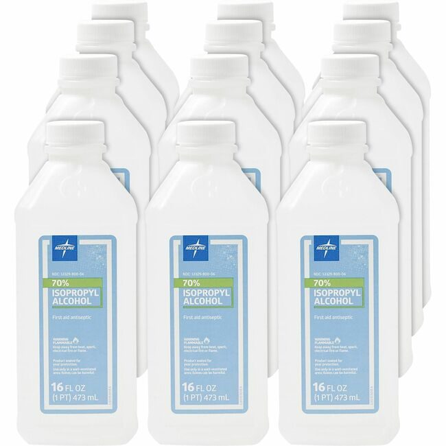 Medline Industries Alcohol Rubbng Isopropl 70% MIIMDS098003ZCT