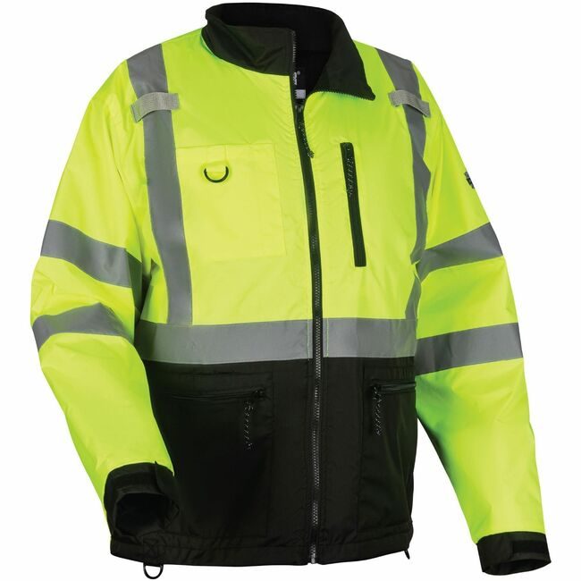 Ergodyne Jacket Windbreaker Lime 5X EGO23429
