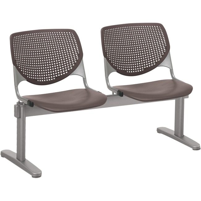 KFI Seating Beamseat 2SEAT Brown/Brown KFI2300BEAM2P18