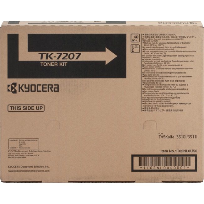 Kyocera Document Solutions Crtdg Lsr 3510I Black 35K KYOTK7207