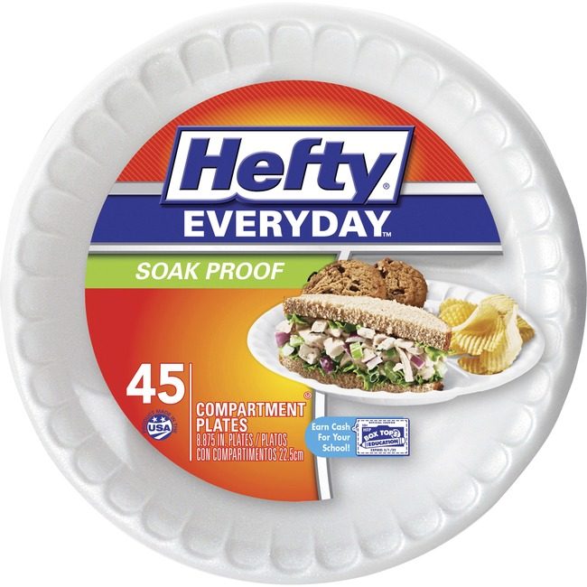 Hefty / Reynolds Reynolds Consumer Products Hefty / Plate Dinner Foam RFPD28845