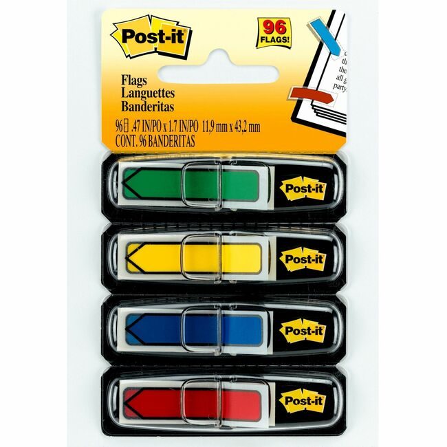 3M Company Flags Arrow 1/2" 96 Count Stnrd MMM684-ARR3