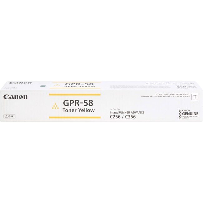 Canon U.S.A. Crtdg Lsr GPR58 C256 Yellow 18K CNM2185C003