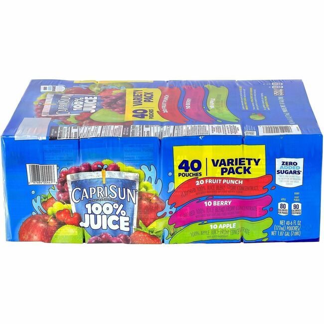 Varies / verify SKU SKU-LEVEL VERIFICATION REQUIRED Food Capri Sun 40 Count GRR22000720