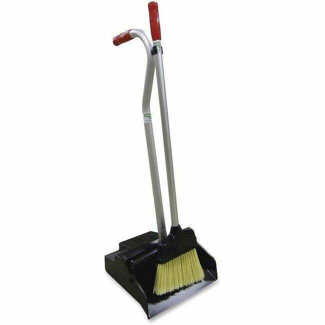 Unger Professional Dustpan W/Broom Black UNGEDPBR
