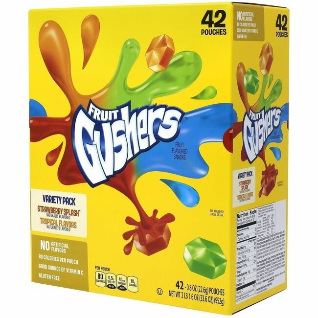 Varies / verify SKU SKU-LEVEL VERIFICATION REQUIRED Food Gushers 42 Count GRR22001036