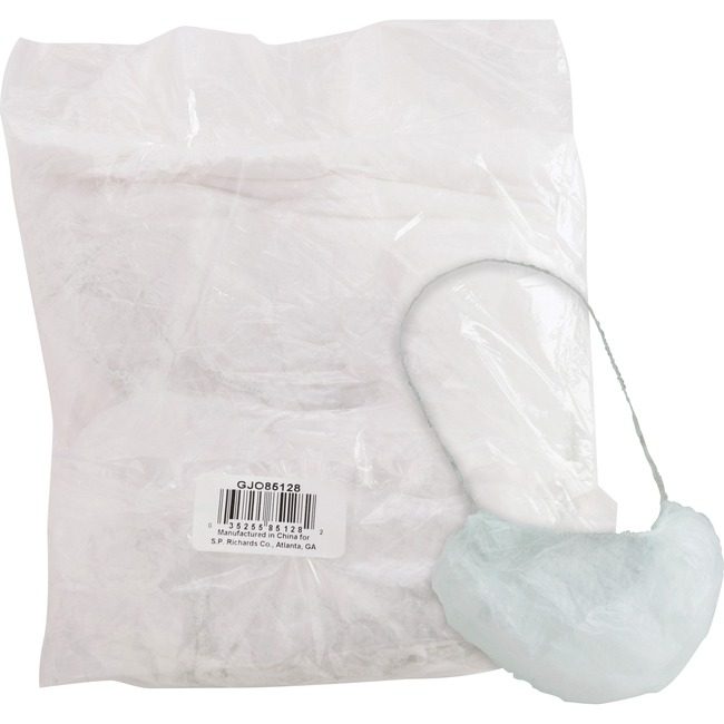 Genuine Joe Cap Beard Bound Spun White GJO85128CT