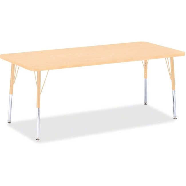 Jonti-Craft, Inc. Table Rectangle 30X72 Maple JNT6413JCE251